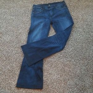 SZ 32 Citizens of Humanity Denim Wide Leg Jeans